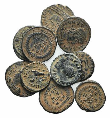 Lot of 10 Roman Imperial Æ coins, to be catalog. Lot sold as it, no returns