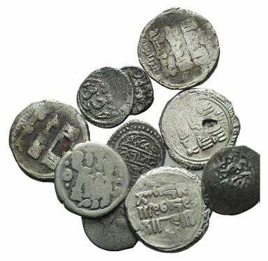 Lot of 10 AR Islamic coins, to be catalog. Lot sold as it, no returns