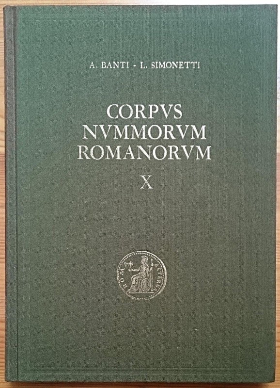 Banti A., Simonetti L., Corpvs Nvmmorvm Romanorvm X – Tiberivs-Drvsvs. Monete d’...