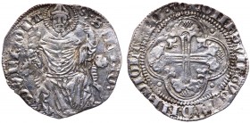 Zecche Italiane - Verona - Gian Galeazzo Visconti (1387-1402) Pegione o Grosso da un soldo e mezzo - RRR ESTREMAMENTE RARA - Ag 

n.a.