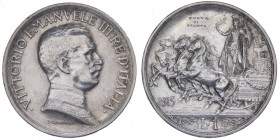 Vittorio Emanuele III (1900-1943) 1 Lira "Quadriga Briosa" 1915 PROVA DI STAMPA - RARISSIMA - Ag

FDC