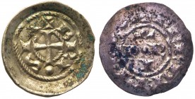 Brescia - Monetazione comunale (1186- 1254) I° Periodo (1186-1254) Denaro scodellato - MIR 108 - NC (NON COMUNE) - Ag gr. 0,73 

qSPL