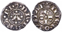 Ferrara - Nicolò II d’Este (1361-1388) Marchesano Grosso - CNI 1 - 6 - R (RARO) - Ag gr. 1,21 

qSPL