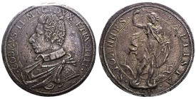 Firenze - Granducato di Toscana - Cosimo II de Medici (1609-1621) Piastra 1611 - RARA - Screpolature di Conio - Ag

SPL