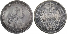 Firenze - Granducato di Toscana - Francesco II (III) di Lorena (1737-1765) Francescone II Tipo 1761 - MIR 361/5 - R2 - Ag gr. 27,11 

SPL
