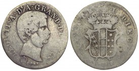 Firenze - Granducato di Toscana - Leopoldo II di Lorena, (1824-1859) - 10 Quattrini 1858 - Pagani 167 - R (RARO) - Mi gr. 1,67 

B+