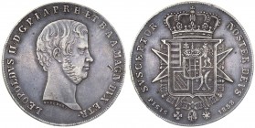 Firenze - Granducato di Toscana - Leopoldo II di Lorena (1824-1859) Francescone 1858 - Mont. 331 - Ag gr. 27,19

qSPL
