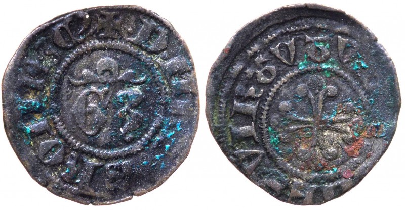 Milano - Gian Galeazzo Visconti (1378-1402) Denaro - Mir.132 - NC 

BB