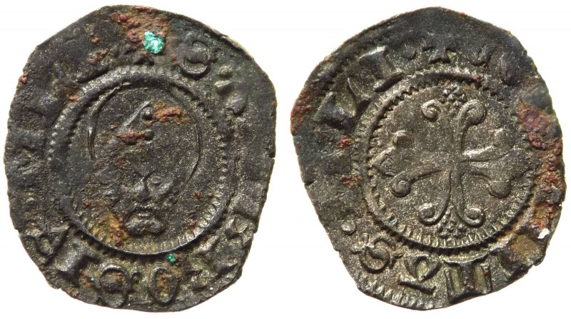 Milano - Seconda Repubblica (1447-1450) Denaro - MIR 169/1 - Mi gr 0,51

BB