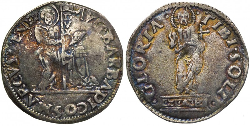 Venezia - Agostino Barbarigo (1486-1501) Mocenigo - Paol. 2 - Ag gr. 6,08 

BB