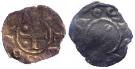 Amedeo III Conte (1103-1148) Obolo (Susa) - Croce Patente - Mir 23 - RRR RARISSIMA Gr.0,45 

BB+