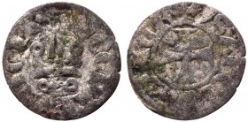 Isabella de Villehardouin (1297-1301) Denaro tornese - MIR 14 - R (RARO) 

BB