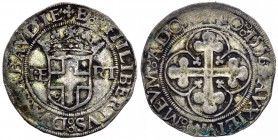 Emanuele Filiberto (1553-1580) 4 Grossi o Bianco del I&deg;Tipo 1556 - Mir.520m - Non comune - Mi gr.5,13

n.a.
