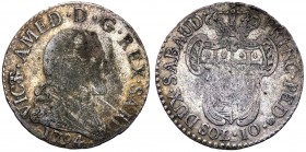 Vittorio Amedeo III (1773-1796) 10 Soldi 1794 - Non comune - Mi gr.2,65 

qBB