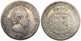 Carlo Felice (1821-1831) 50 centesimi 1826 Torino - pagani 113 - Ag

BB