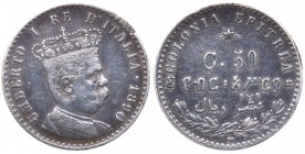 Eritrea - Umberto I (1890-1896) 50 Centesimi 1890 

BB+