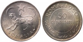Amministrazione Fiduciaria Italiana Somalia - 50 Centesimi 1950 - NC (NON COMUNE) - Mi

qFDC