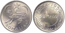 Amministrazione Fiduciaria Italiana Somalia - 1 somalo 1950 - Mi

qFDC
