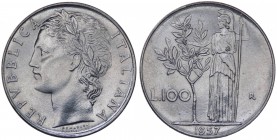 1946-2001 - 100 Lire "Minerva" 1957 - 

FDC