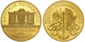 Austria - Repubblica Austriaca - 1/2 Oncia .999 - 50 Euro 2014 - Au

FDC