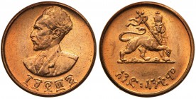 Etiopia - Hailè Selassiè (1930-1936/1941-1974) 1 centesimo 1943/1944 - KM 32 - Cu

SPL