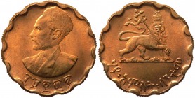 Etiopia - Hailè Selassiè (1930-1936/1941-1974) 25 centesimi 1943/1944 - KM 36 - Cu

SPL