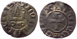 Francia - Guy de la Roche (1287-1308) Denaro Tornese - Mi gr.0,73 

BB