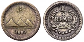 Guatemala - 1/4 di Real 1889 - KM-158 - Ag 

BB+