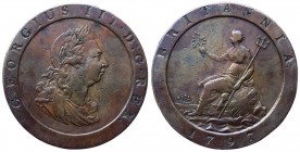 Inghilterra - Giorgio III (1760-1820) 2 Pence 1797 - Birmingham - Seaby 3776 - AE

BB+
