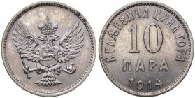 Montenegro - Nicola I (1860-1918) 10 Para 1914 - KM 18 - NI 

BB+