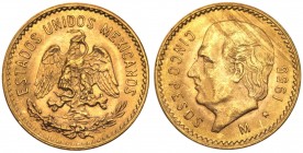 Messico - Stati Uniti Messicani (1905-1969) 5 Cinco Pesos 1955 M - Au

FDC