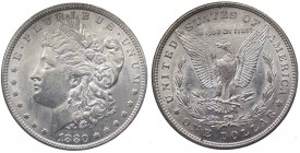 Stati Uniti d'America - 1 dollaro tipo "Morgan" 1880 - zecca di Philadelphia - KM110- Ag

SPL/qFDC