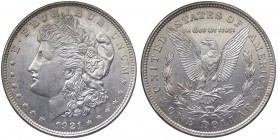 Stati Uniti d'America - 1 dollaro tipo "Morgan" 1921 - zecca di Philadelphia - KM110 - Ag

qSPL