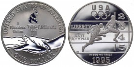 Stati Uniti d'America - Dollaro 1995 - XXVI Olimpiadi di Atlanta - In capsula - Ag

n.a.