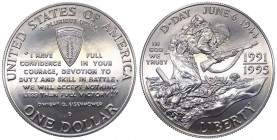 Stati Uniti d'America - Dollaro 1995 - II°Guerra Mondiale 1944 - In capsula - Ag

n.a.