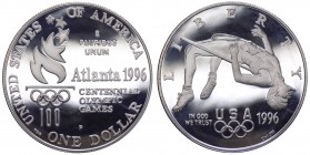 Stati Uniti d'America - Dollaro 1996 - Olimpiade di Atlanta - In capsula - Ag

n.a.