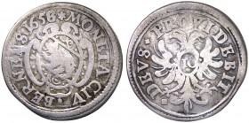 Svizzera - Collezione Berna - Berna - 10 Kreuzer - 1658 - Ag

BB