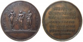 Chiavari - Medaglia realizzata come premio della Società Agraria e Commerciale - 1791 - Avignone 389 - AE gr. 45,8 Ø mm 47 

SPL