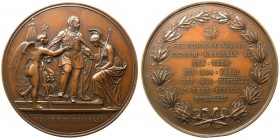 Medaglia realizzata per la traslazione della Capitale a Roma - 1871 - Bini 51 - Ae gr. 176,4 Ø mm 76 

FDC