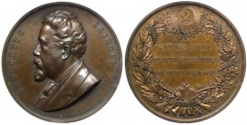 Medaglia - Ricordo di Benedetto Cairoli 1879 - Ae Gr.72,76 Ø mm51 

n.a.