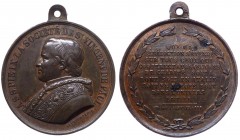 Pio IX (1846-1878) Medaglia 1855 - RARA - Bart.IX-27 - Ae Gr.17,75 Ø mm34 

n.a.