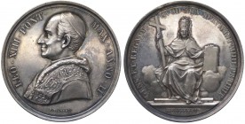 Leone XIII (1878-1903) Medaglia annuale emessa il 29/06/1879 Anno II a ricordo della condanna delle teorie ideologiche sovversive - Bartolotti E 879 -...