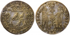 Germania - Norimberga - Gettone a nome di Andrè Hac cancelliere del tribunale valutario 1577 realizzato da Chilianus Kochuus - AE

SPL