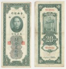 Banconota - Banknote - Cina - 20 Customs Gold Units 1930 

n.a.