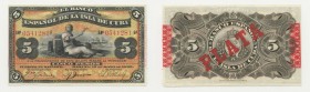 Banconota - Banknote - Cuba - 5 Cinco Pesos 1896 

n.a.
