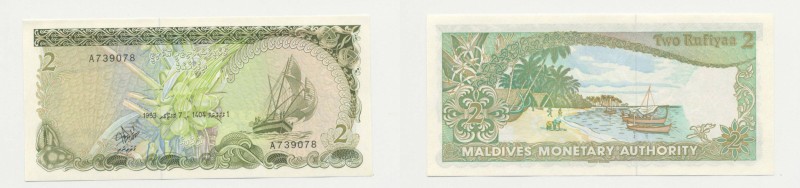 Banconota - Banknote - Maldive - 2 Rufiyaa 1983

n.a.