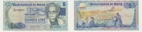 Banconota - Banknote - Malta - 5 Liri 1967

n.a.