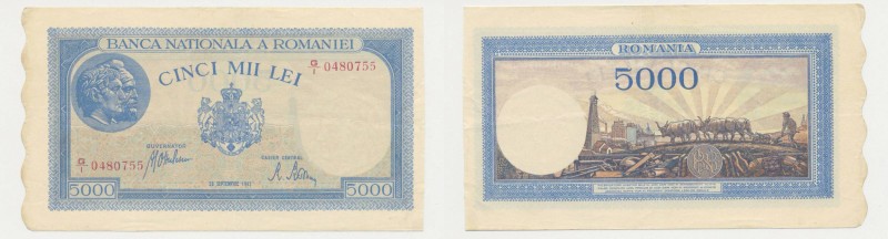 Banconota - Banknote - Romania - 5 Mila Lei 1943

n.a.