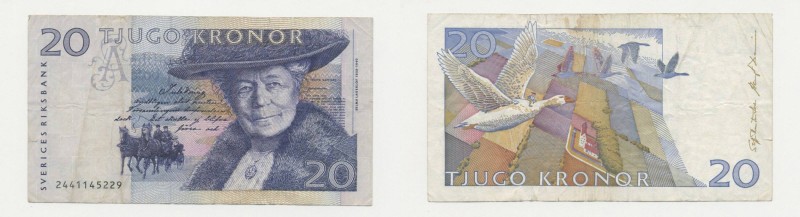 Banconota - Banknote - Svezia - 20 Kronor 

n.a.