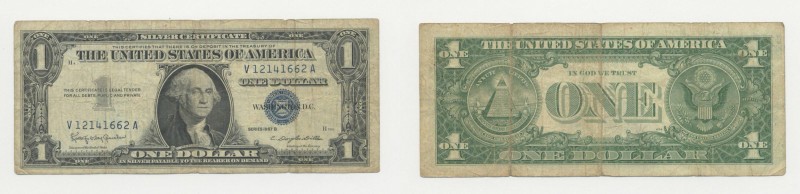 Banconota - Banknote - Stati Uniti d'America - 1 One Dollar "Washington" 1957 B ...